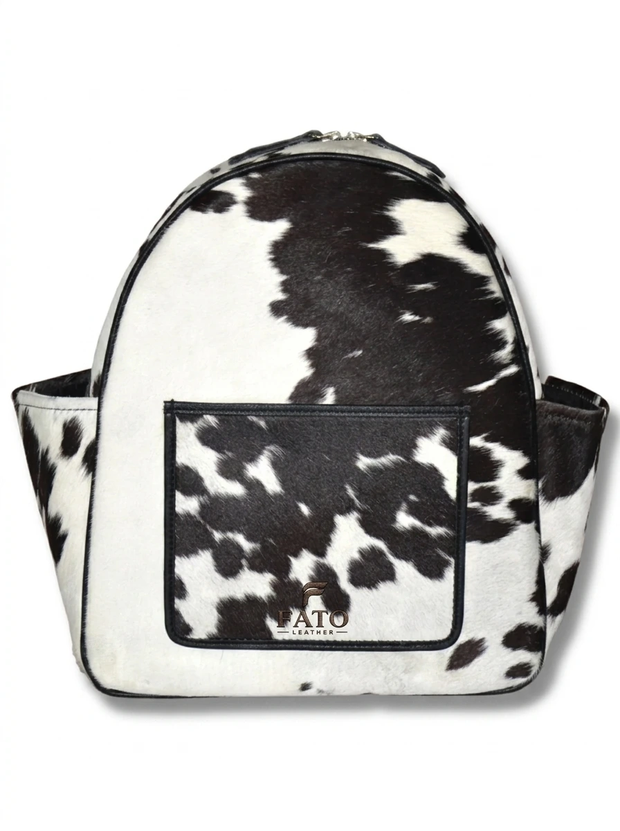 HAIR ON HIDE MINI BACKPACK BLACK & WHITE